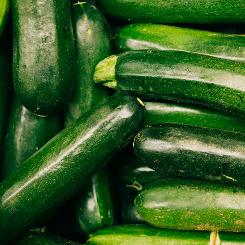 Des courgettes